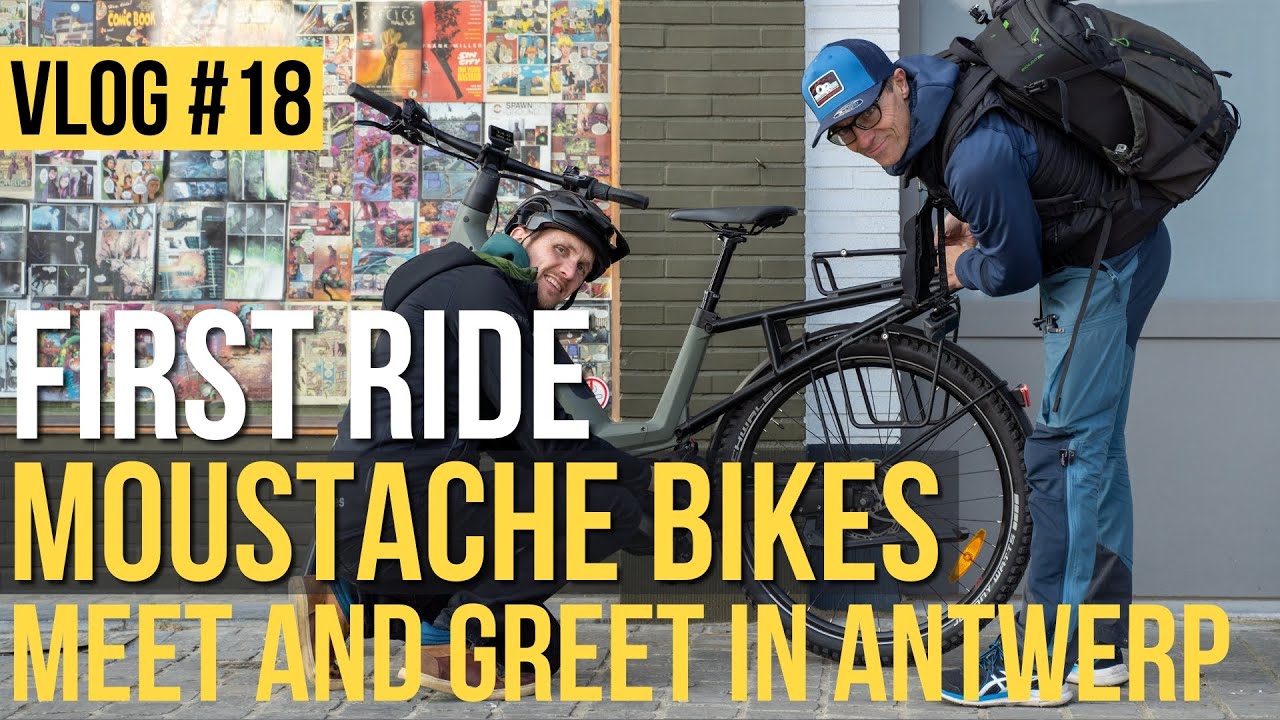 First Ride Moustache Bikes | Meet and greet in Antwerp, Belgium