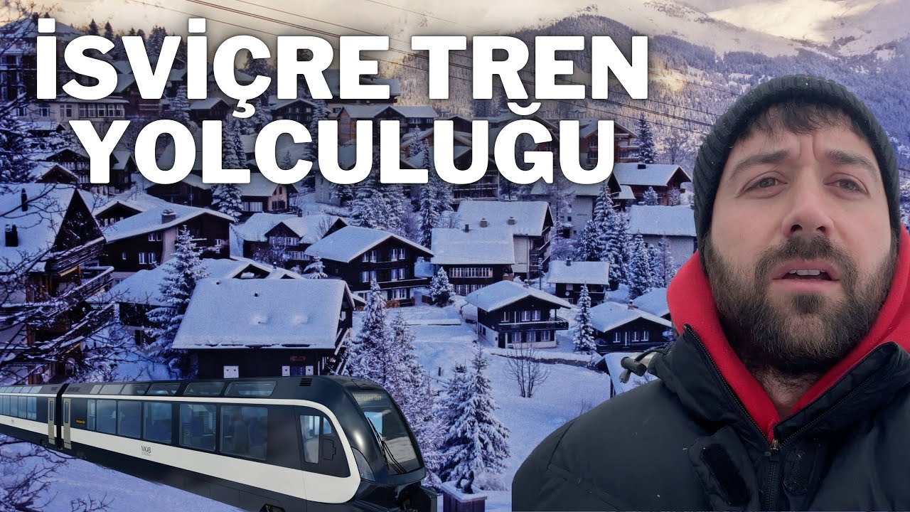 TRENLE KAR MANZARALARI #isviçre