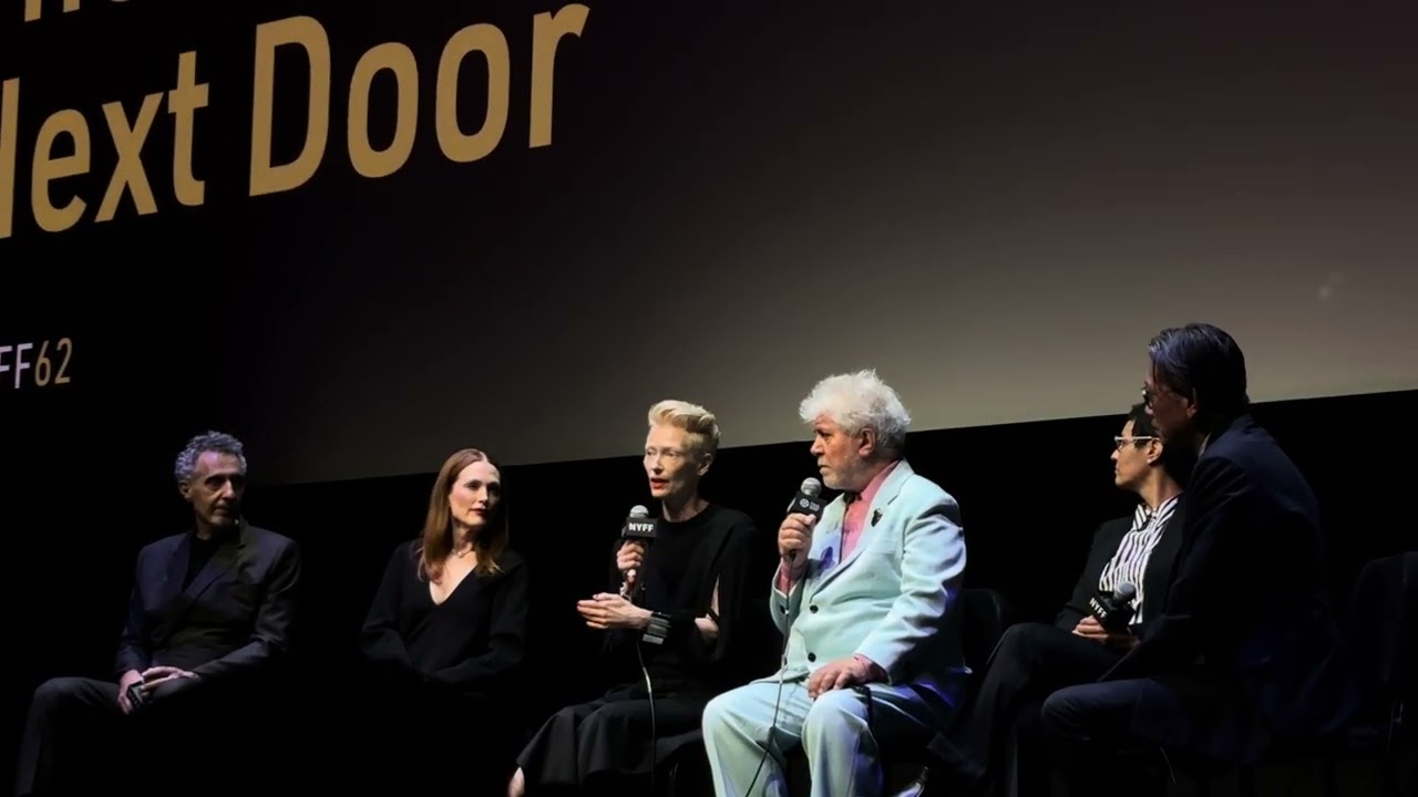 The Room Next Door, Pedro Almodóvar Caballero, Katherine Matilda Swinton , Julianne Moore, NYFF , QA