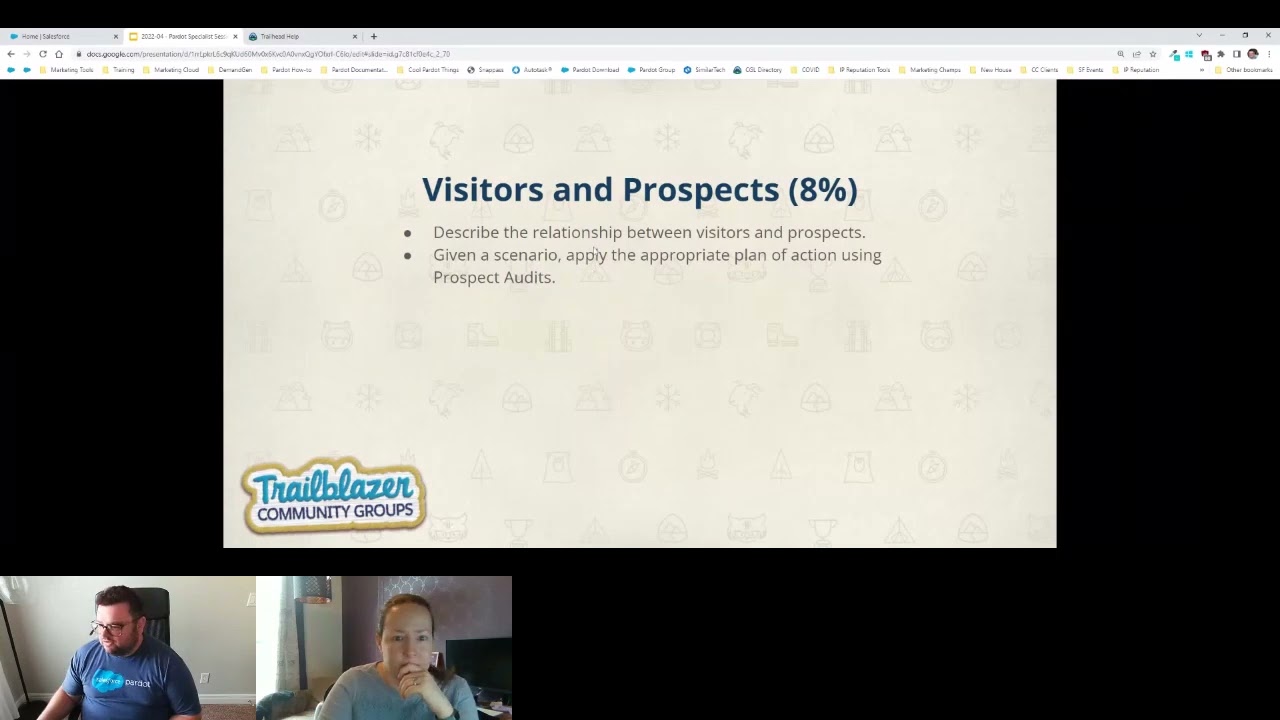 Study for your Pardot Specialist exam with the Tampa & Austin Pardot User Groups - Session 1