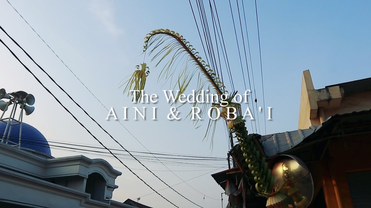Wedding Highlight of Nur Aini & Roba'i | Canon M5 + 50mm