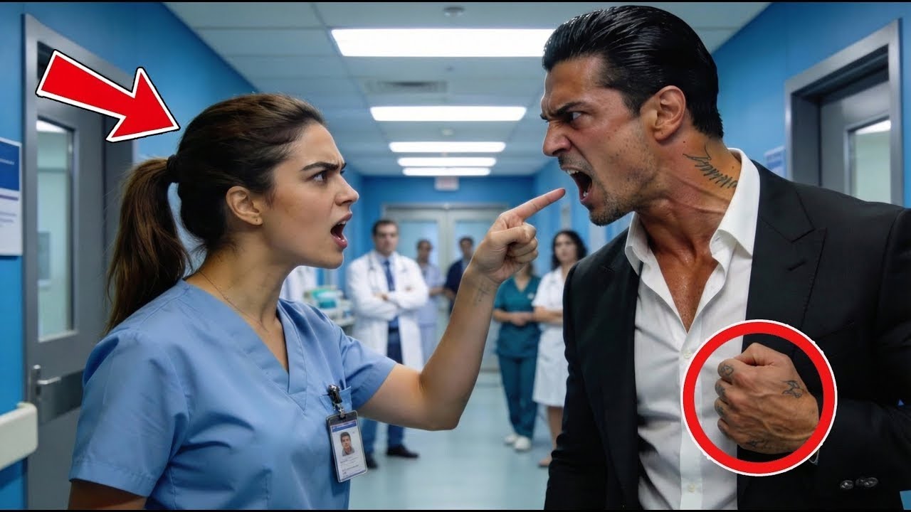 Wage es nicht, mich anzuschreien! — Krankenschwester kontert kühn. Ihr Gegenüber: Mafiaboss!