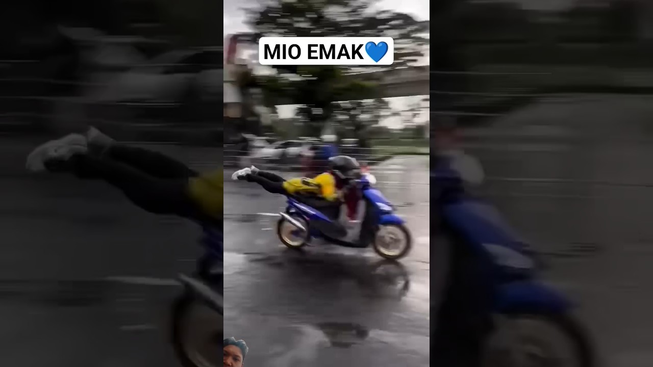 EMAK GILA GAYA SUPERMEN PAKAI MIO #dragbike#dragrace#drag#balap#balapan#emakgila#otomotif#racelover