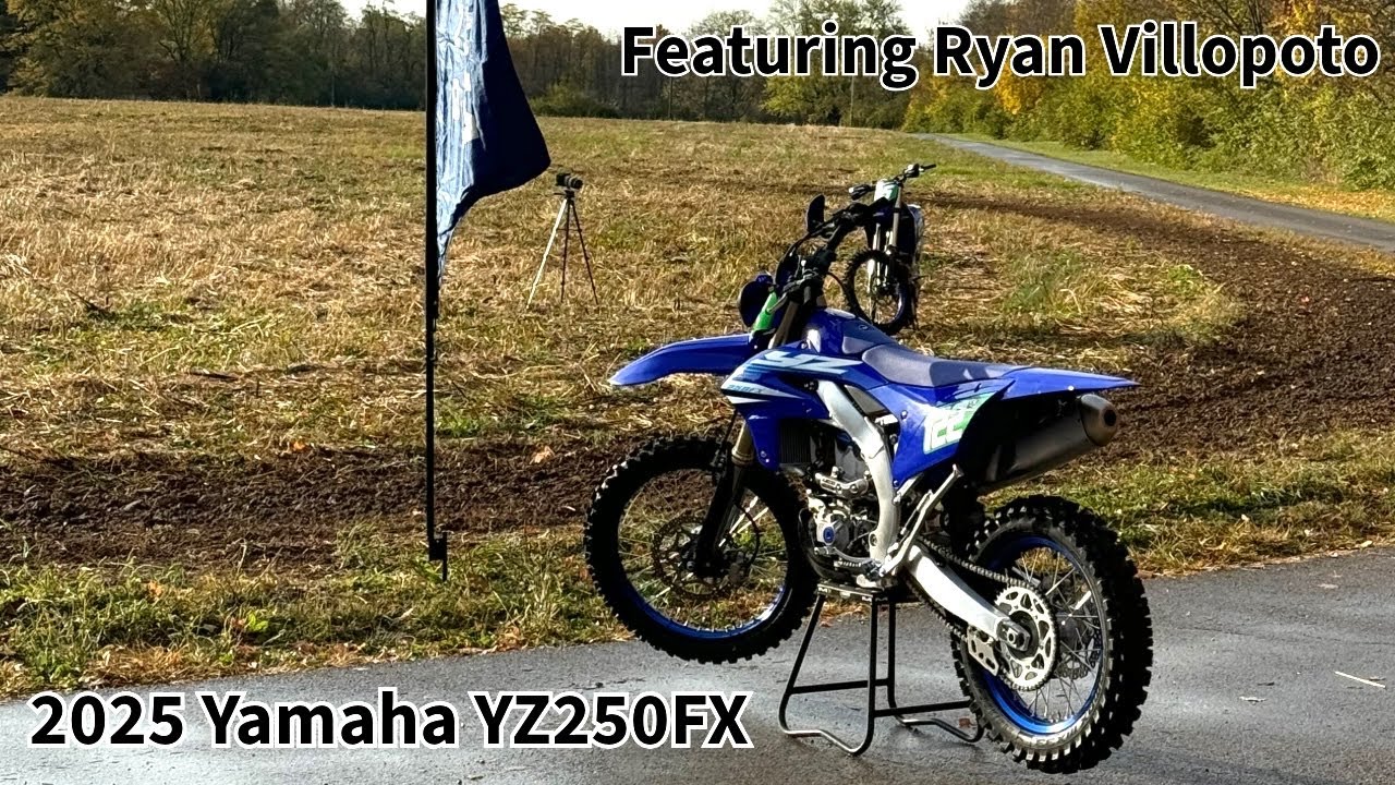 PUTTING THE YAMAHA YZ250FX TO THE TEST!! - GETTING CHASED BY RYAN VILLOPOTO