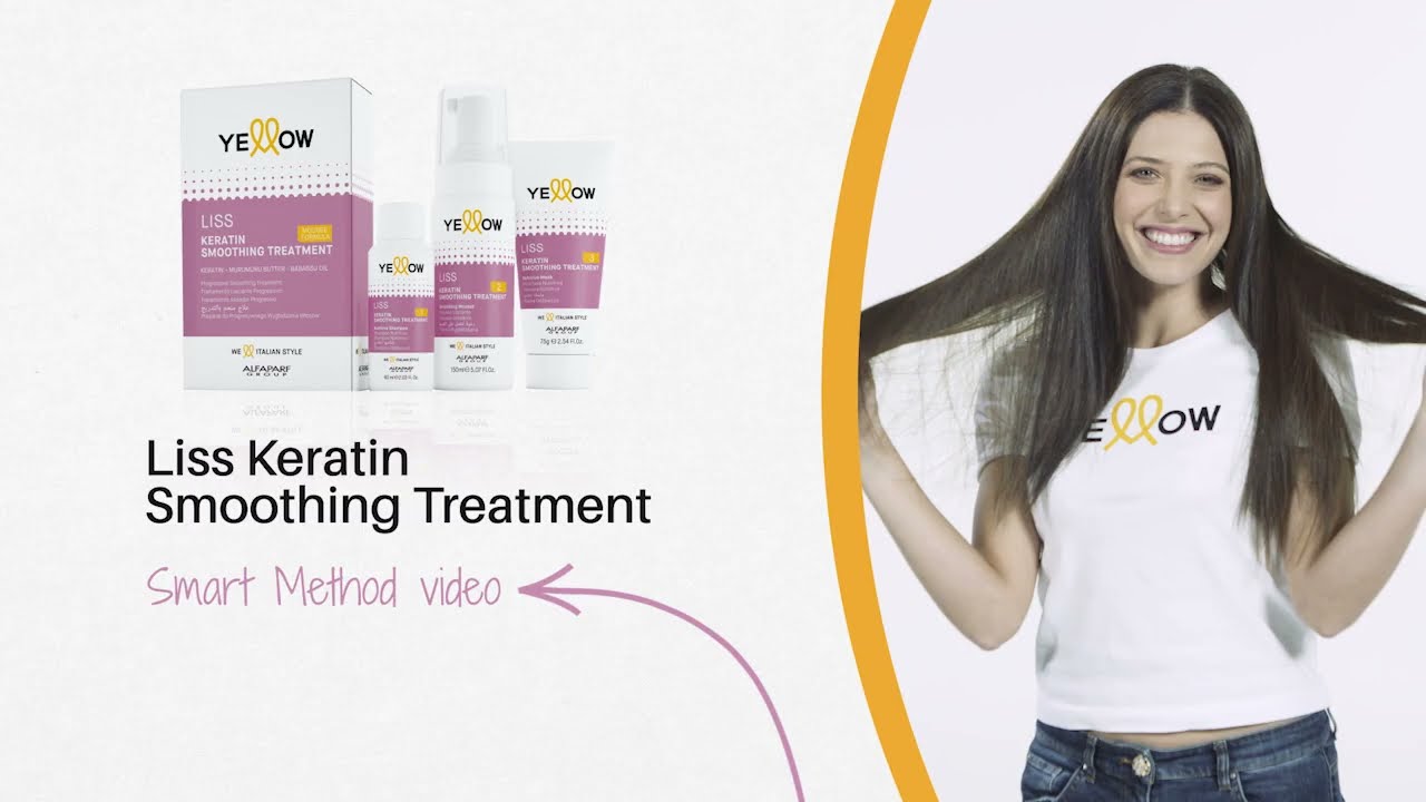 Yellow Professional Liss Keratin Smoothing treatment | Smart method