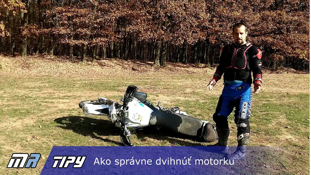 MR Tipy - Ako správne dvihnúť motorku - motoride.sk