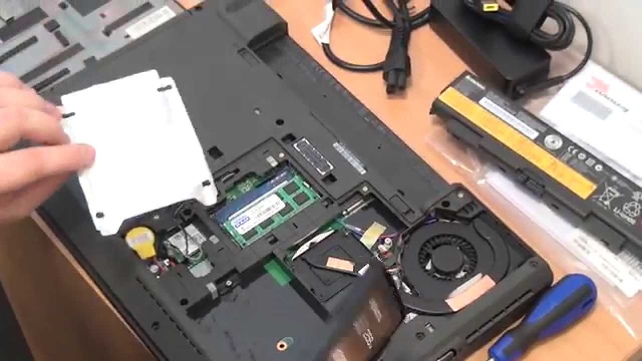 Lenovo ThinkPad L540 full review, SSD and RAM instalation.