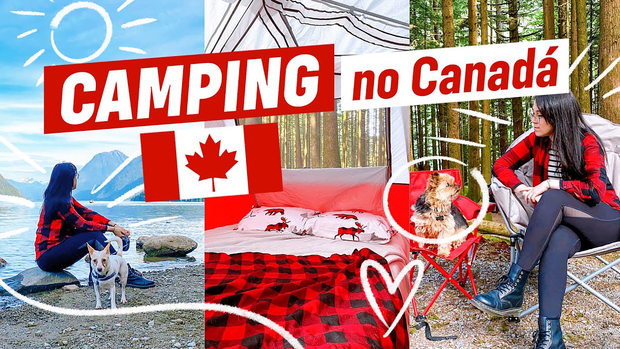CAMPING no CANADÁ! ⛺️Primeira viagem do verão em British Columbia 🇨🇦 | Golden Ears Provincial Park