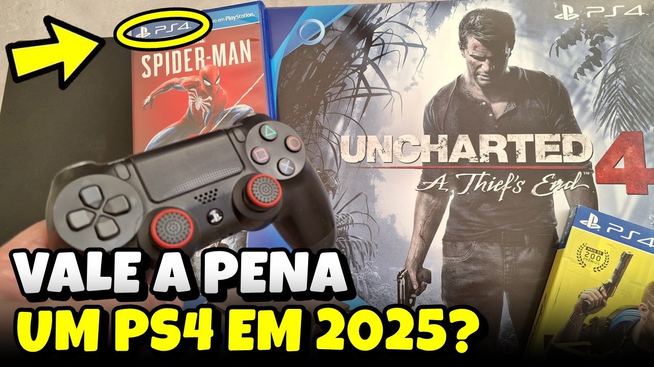 VALE A PENA COMPRAR UM PS4 em 2025? (Pontos Positivos / Negativos)