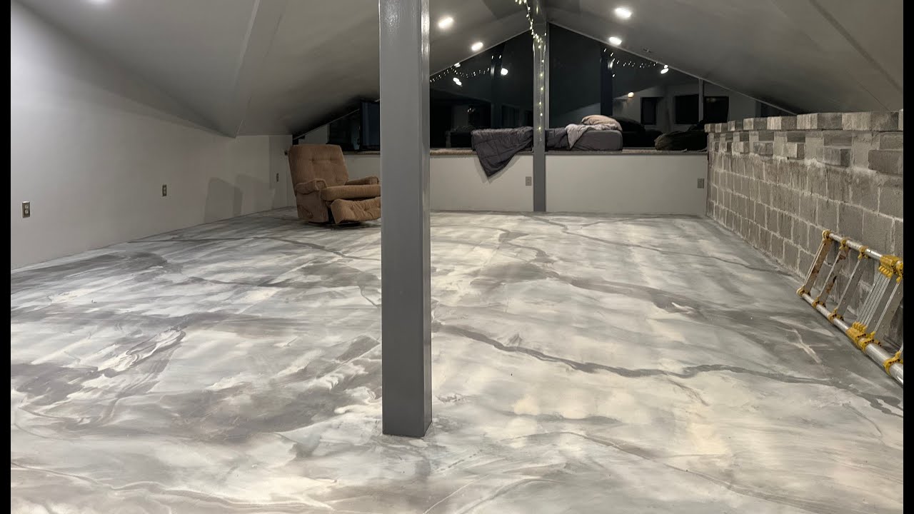 Epoxy flooring and metal finish work