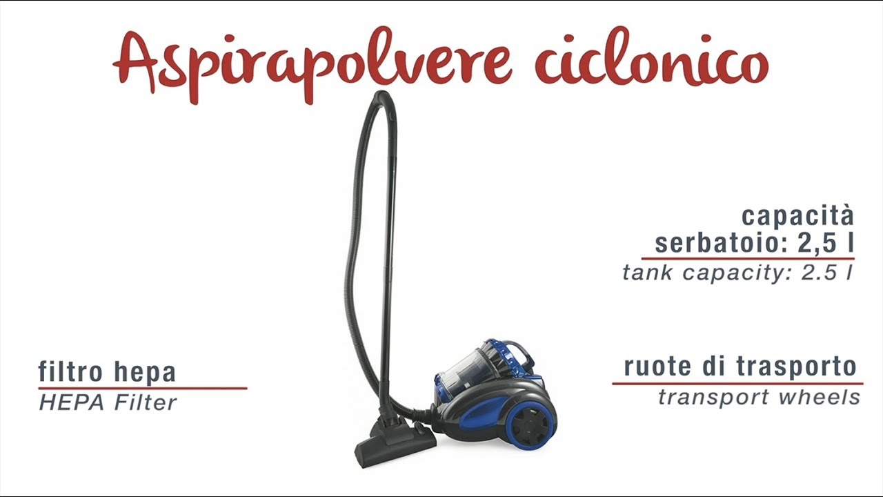 Aspirapolvere ciclonico