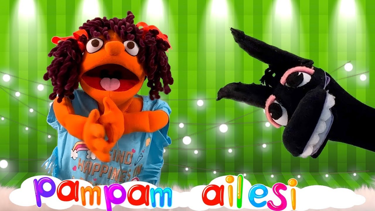 Dans Şarkısı - PamPam Ailesi Dans Ediyor - Kukla - &Ccedil;izgi Film - Oyun - Aktivite - Okul &Ouml;ncesi