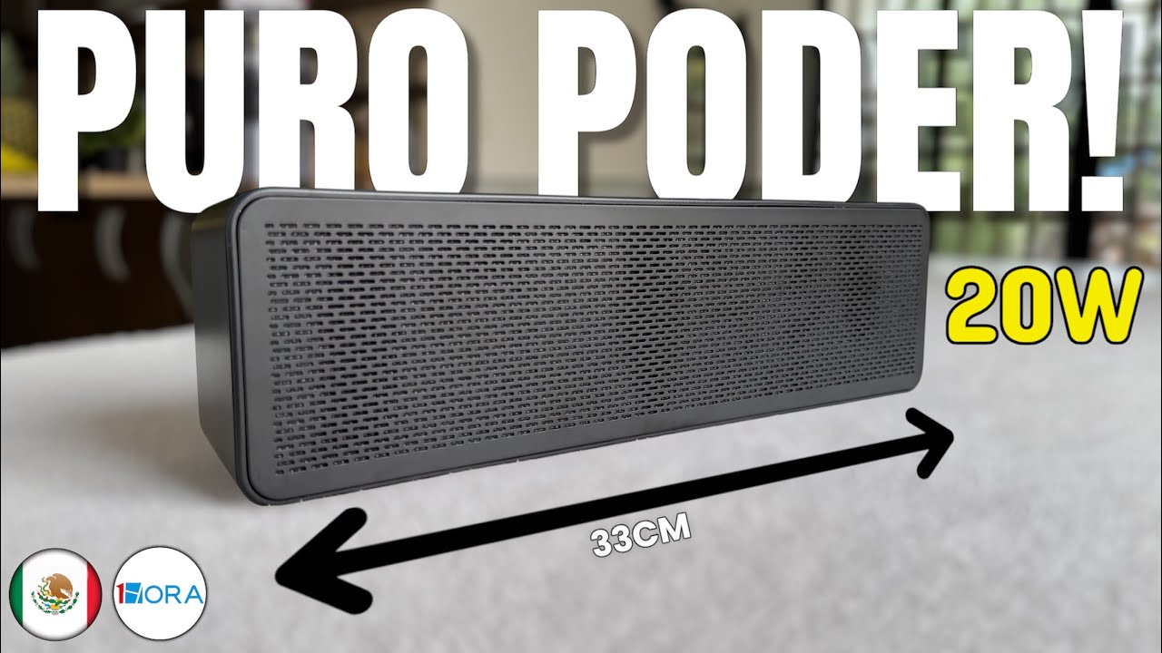 Barra de SONIDO *Muy Económica* 20W Bluetooth | 1Hora Boc250