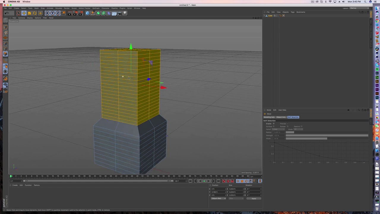 Cinema 4D - How to easily model buildings