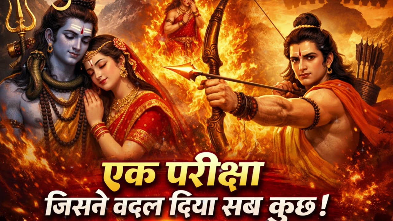शिव, सती और श्रीराम जी की यह कथा केवल एक पौराणिक घटना #katha #ramayan #bhakti #youtube #story 