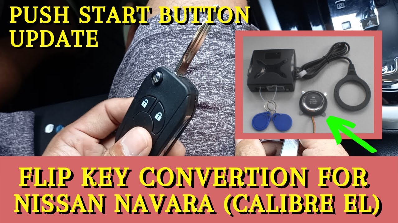 FLIP KEY CONVERTION FOR NISSAN NAVARA