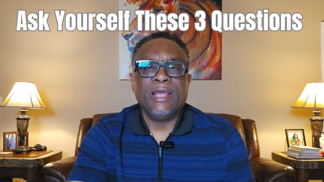 Ask Yourself These 3 Questions to Unlock Clarity and Direction in Your Life.