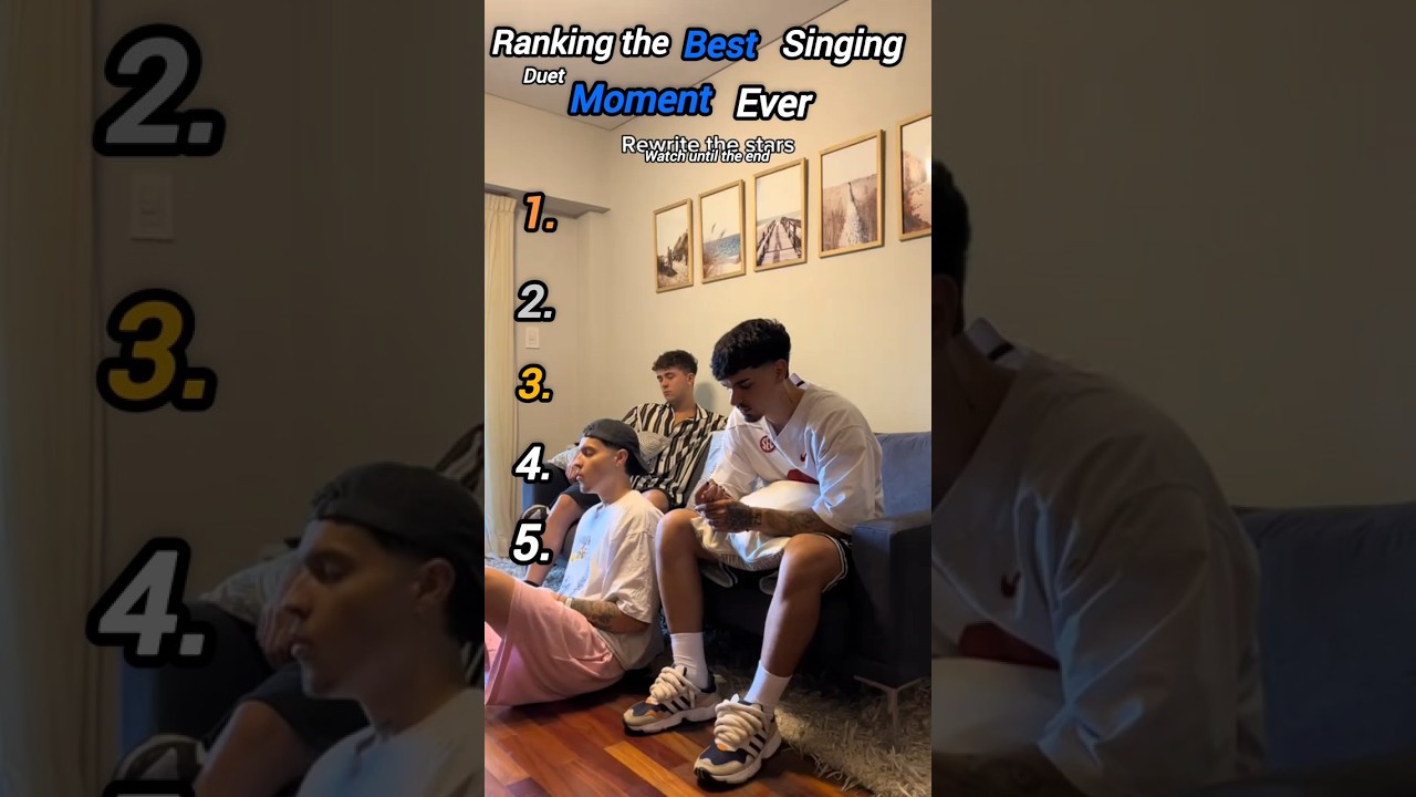 Ranking the best singing moment ever 