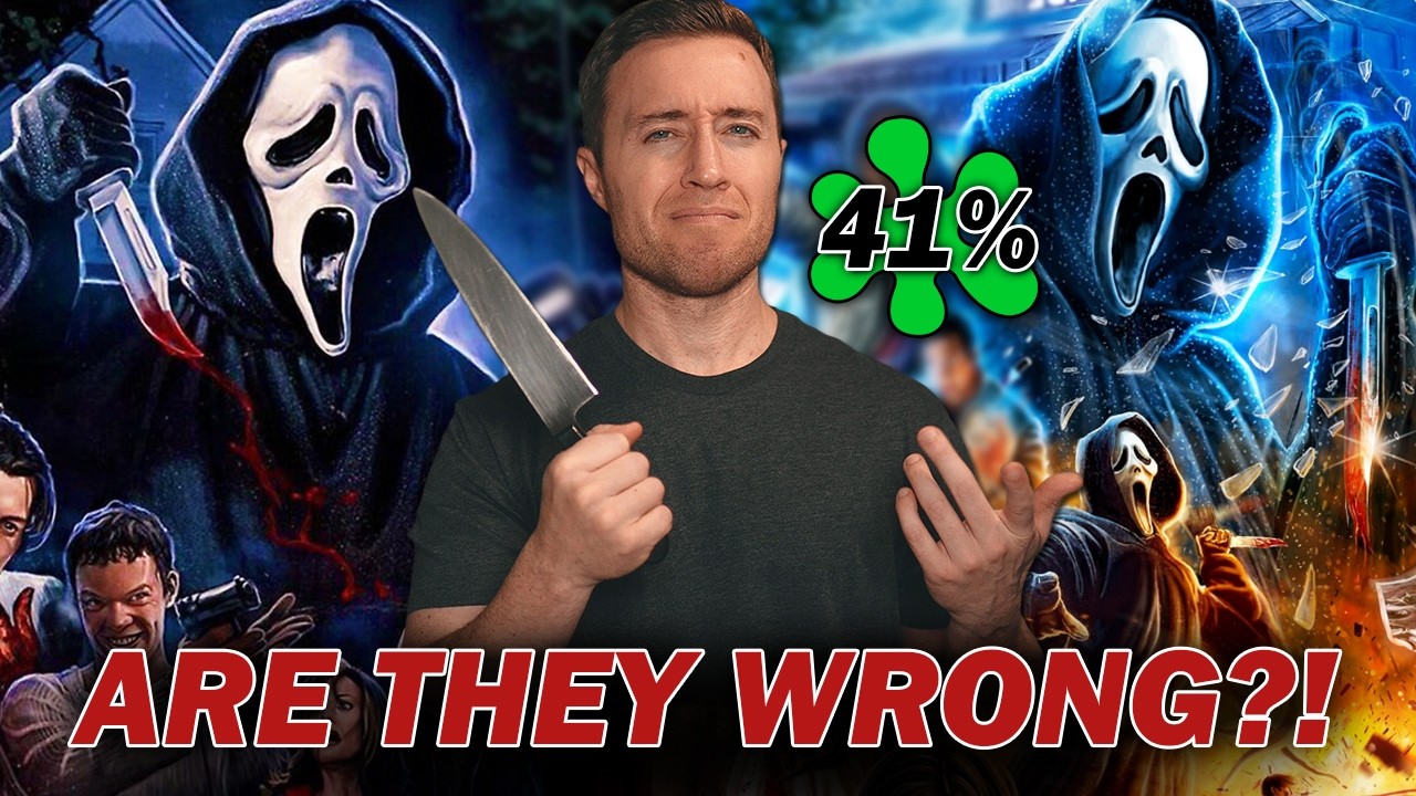 The Scream Movies RANKED According to Rotten Tomatoes - Are They Wrong?!