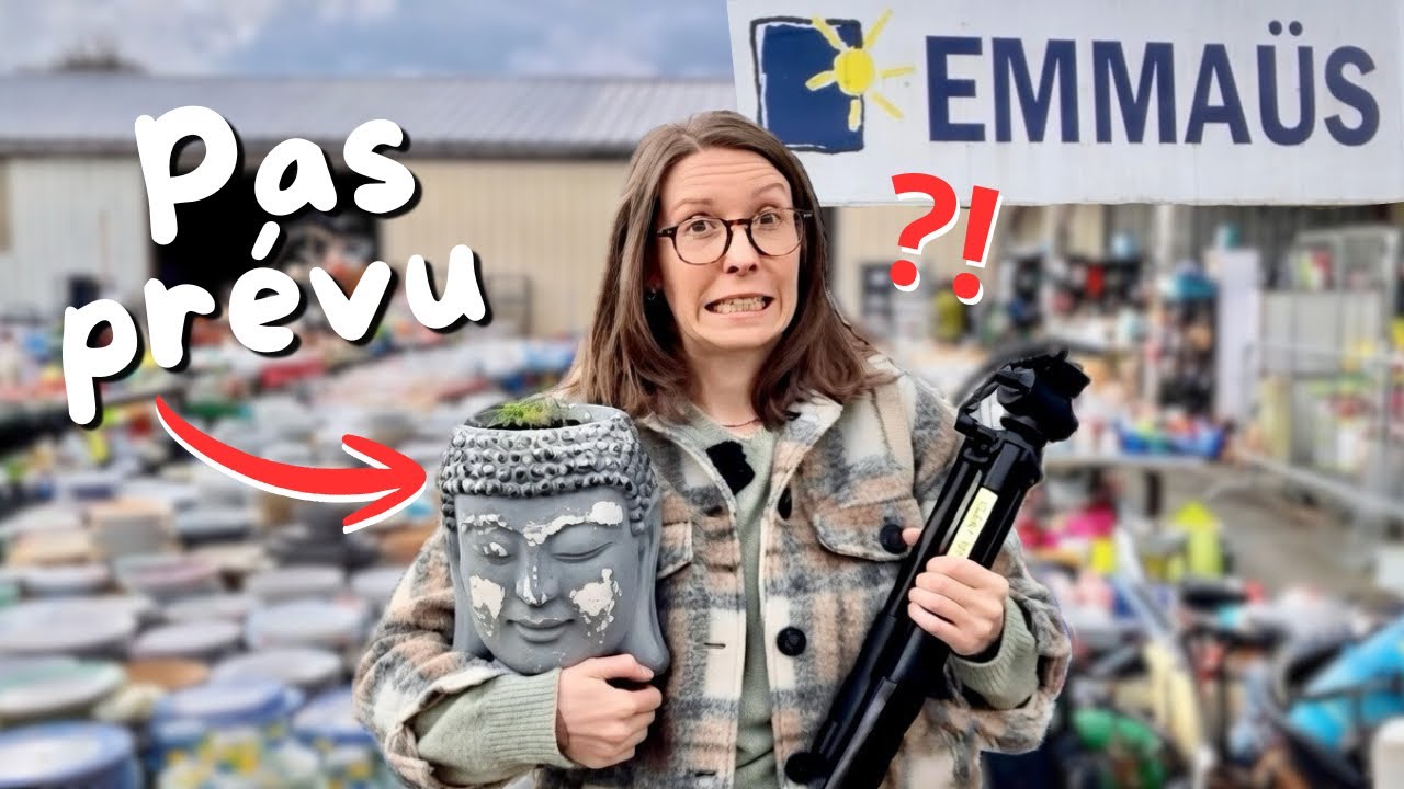 Je vais CHINER chez EMMAÜS et tombe sur de vrais TRÉSORS ! 🤩