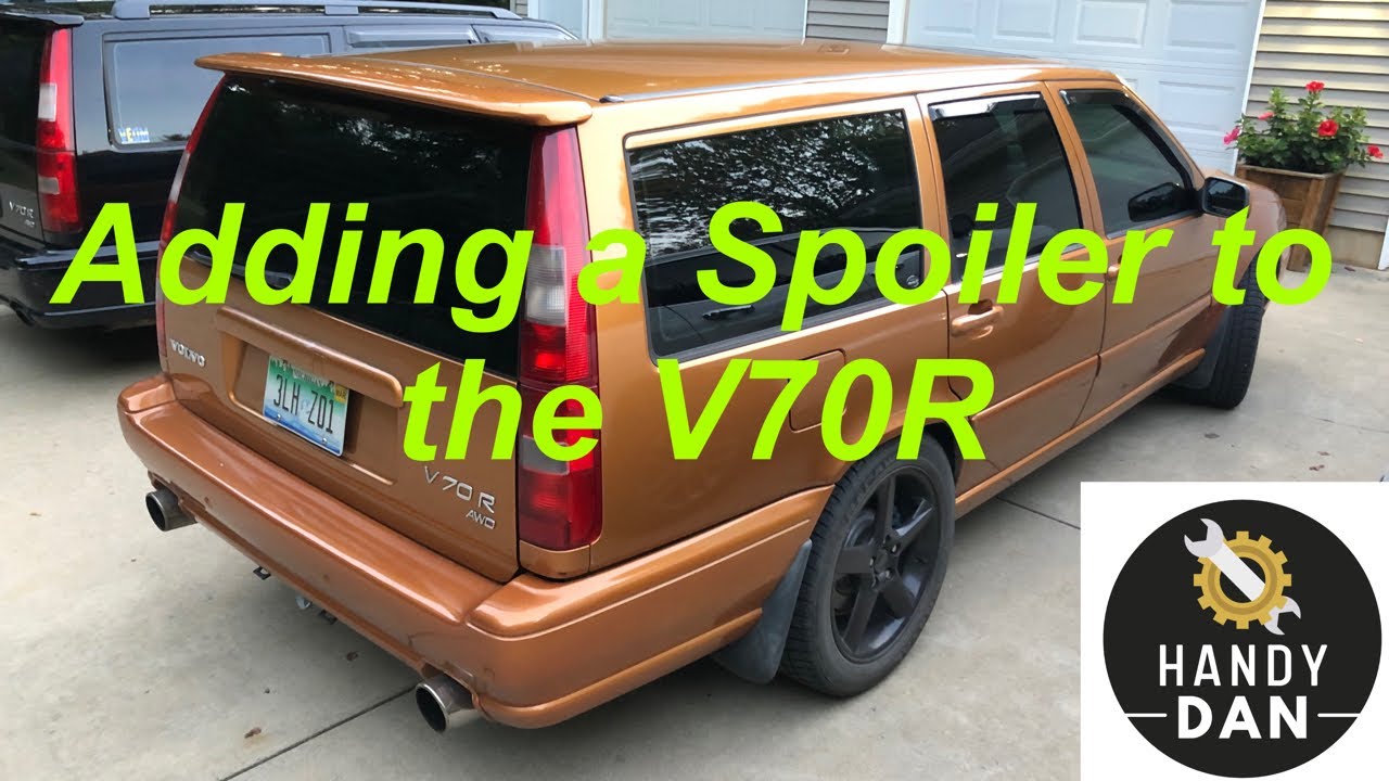 How to install a spoiler on your Volvo P80 V70R Wagon; it’s simple and easy if you follow the steps!