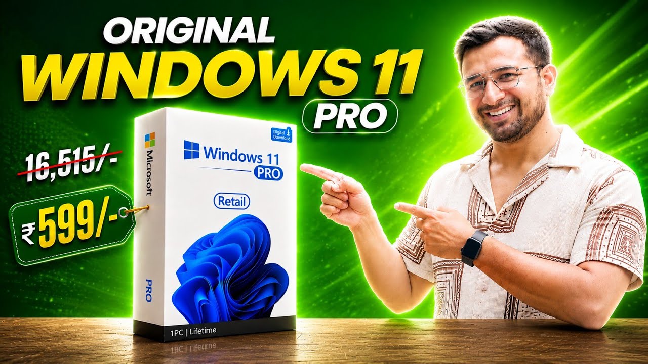 BUY Windows 11 Pro Key at Unbelievable Price | 100% Genuine Activation Trick ! 😱 