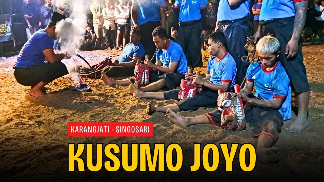 Aksi Gedruk Pindo Jaranan Dor Kidalan Kalap, KUSUMO JOYO live KARANGJATI SINGOSARI 2