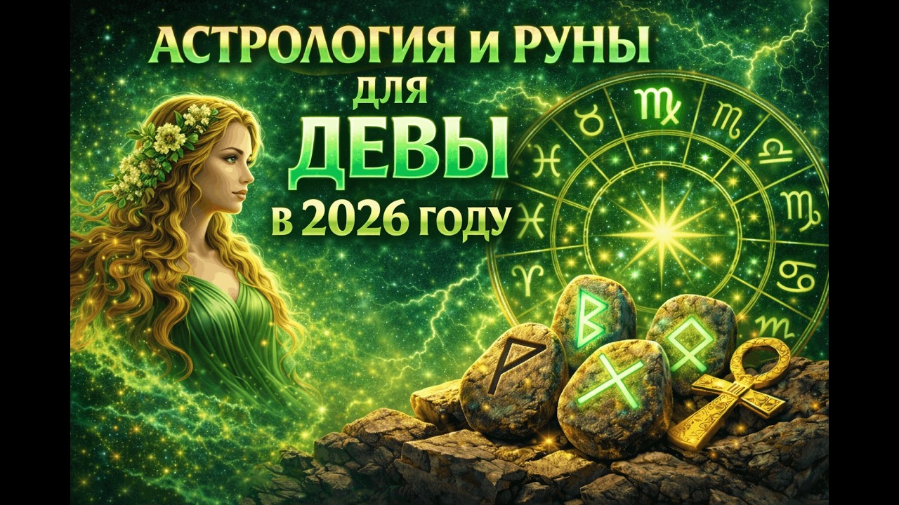Астрология и Руны для Девы в 2026 году