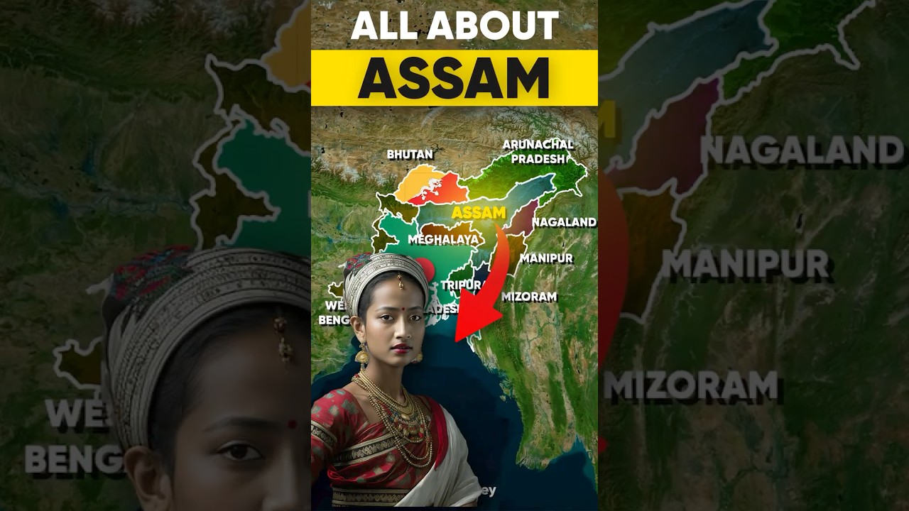 Geography of Assam #upsc #ssc #cds #nda