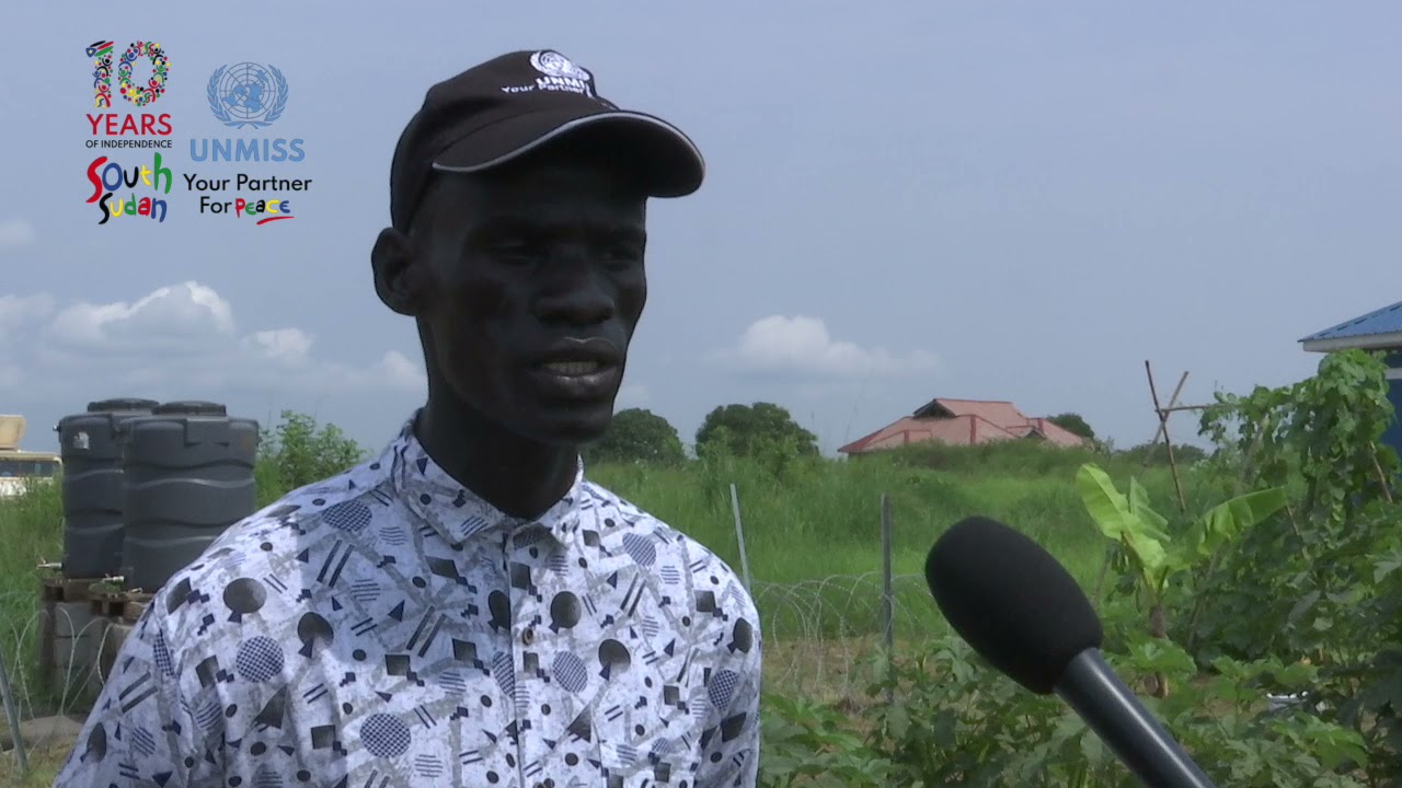 Thai peacekeepers train displaced people in Juba on sustainable farming
