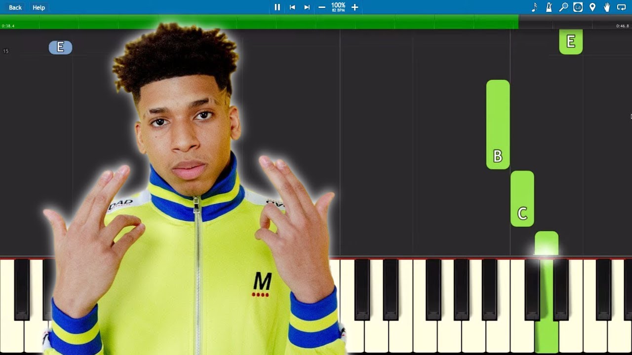 NLE Choppa - Camelot - Piano Tutorial