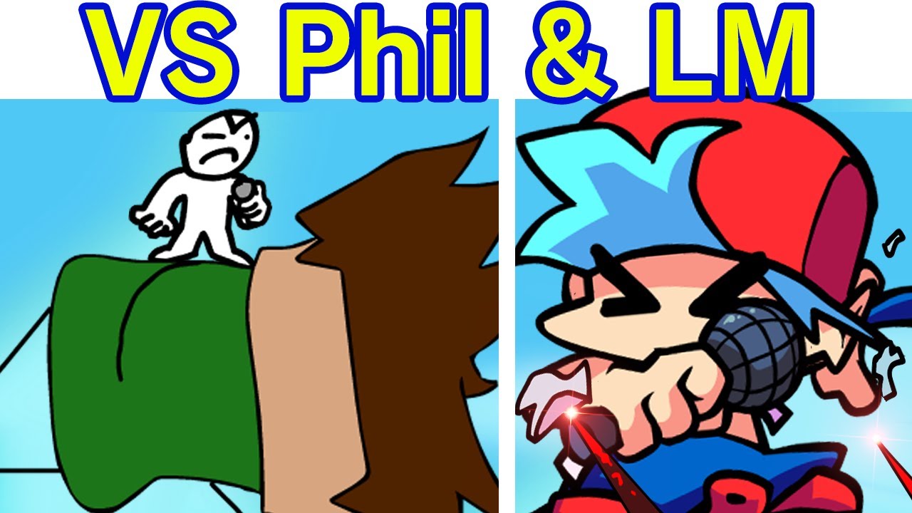 Friday Night Funkin' VS Phil, Boss & Little Man Full Week + Cutscenes (FNF Mod/Little Man's Revenge)