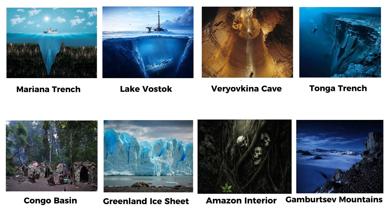 Every Unexplored Place on Earth Explained in 6 Minutes (P1)