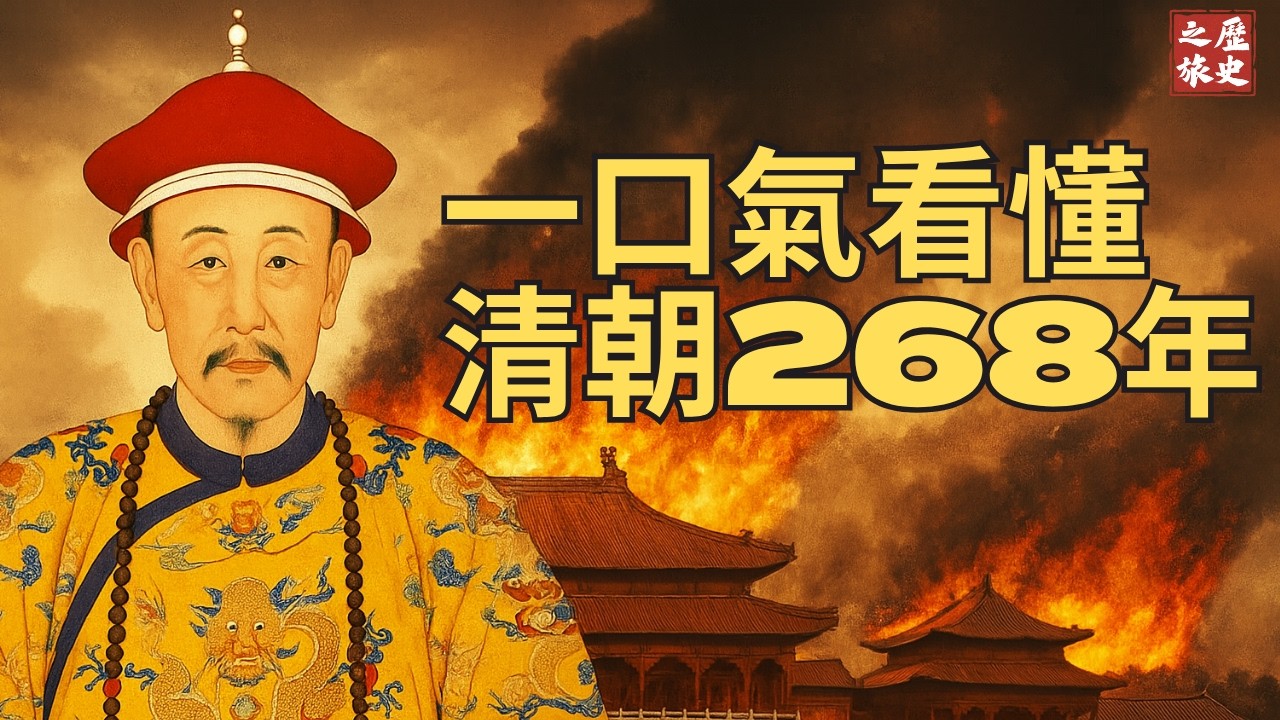 一口氣看懂268年清朝興衰：從康乾盛世到甲午戰敗！
