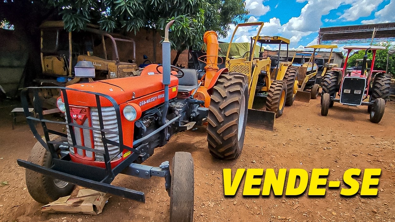 TRATORES E IMPLEMENTOS A VENDA