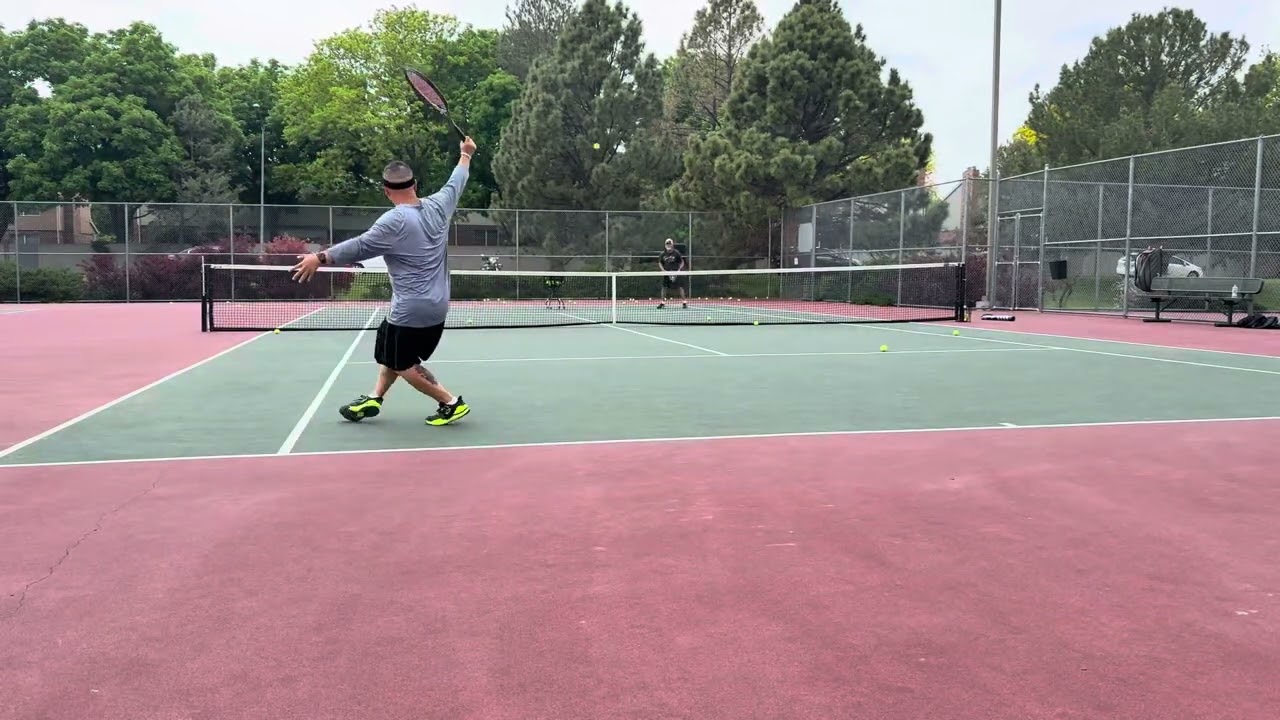 Serve return practice w/ Jeff 5.24.25