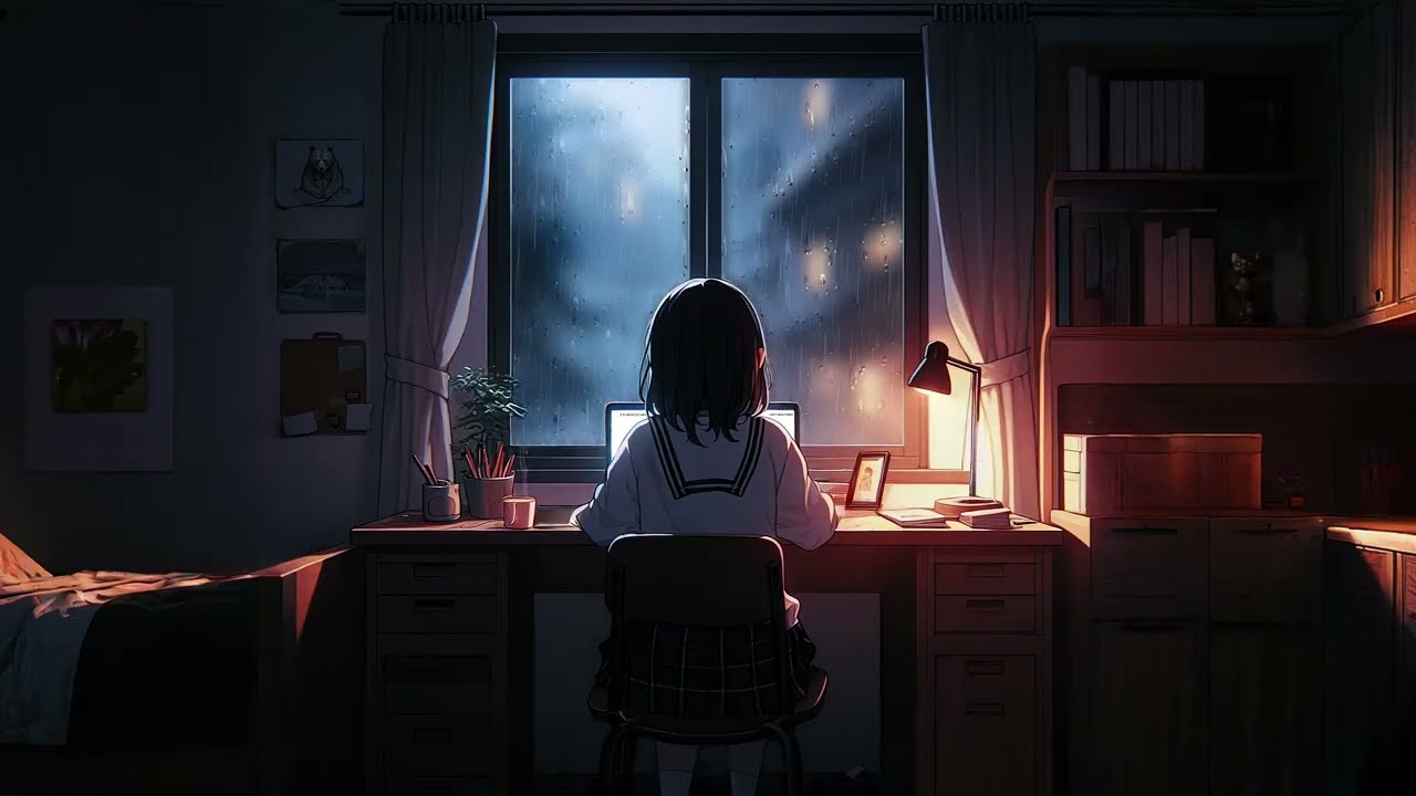 “3+ Hours Deep Focus Study with Rain & Thunder Sounds – Ultimate Concentration Music”
