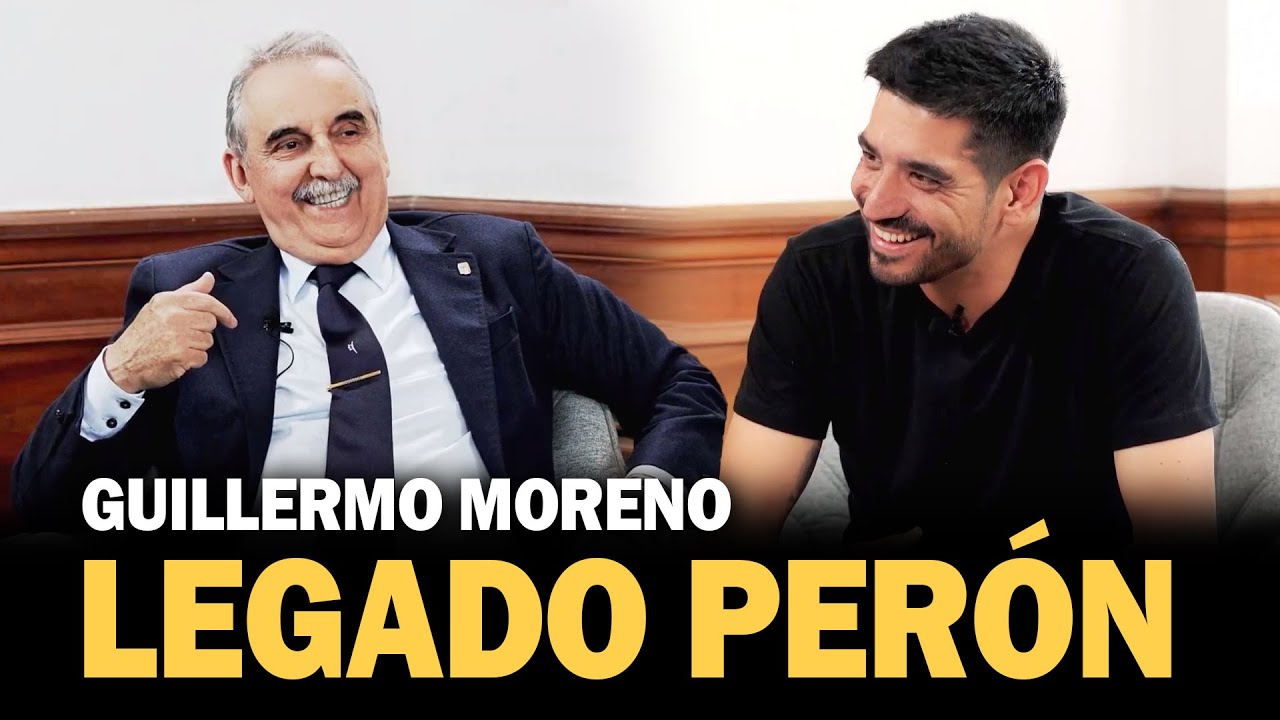 Guillermo Moreno en 