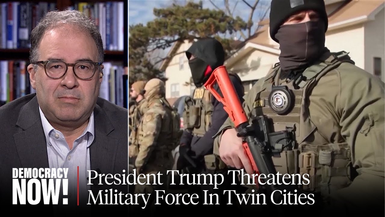 Trump Threatens to Invoke Insurrection Act, Deploy Troops to Minnesota