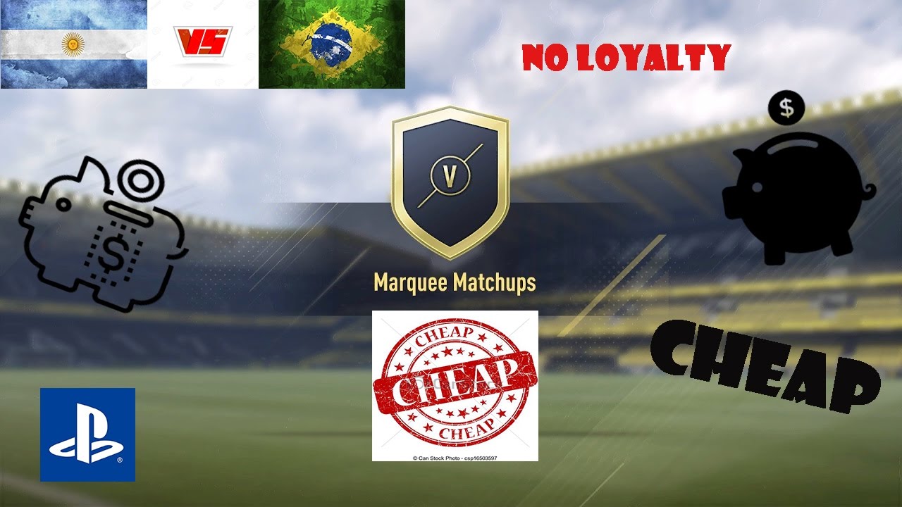 SBC - Marquee Matchups Brazil V Argentina #Fifa17