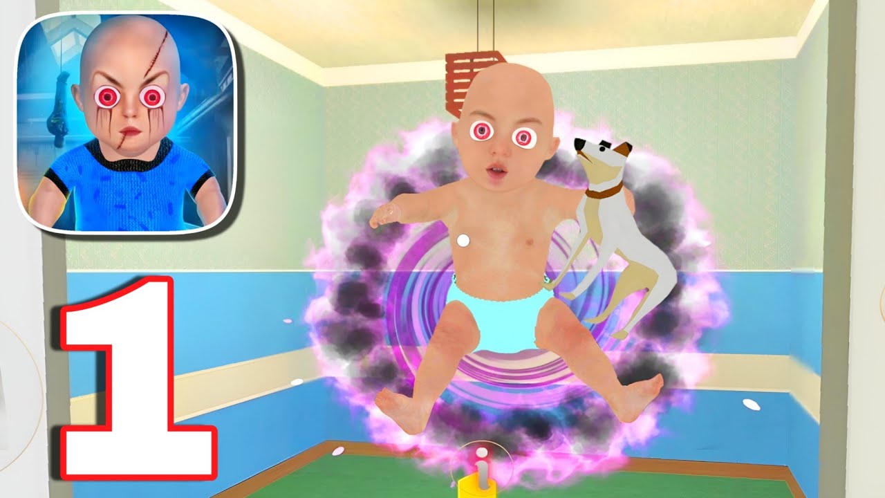 Scary Baby Haunted House Games : Gameplay Walkthrough Part 1