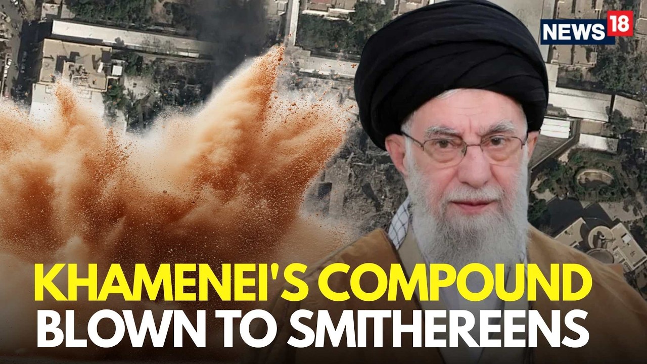 LIVE | EXCLUSIVE VISUALS: Khamenei's Compound Destroyed In US Israel Attack |Trump | Netanyahu |N18G