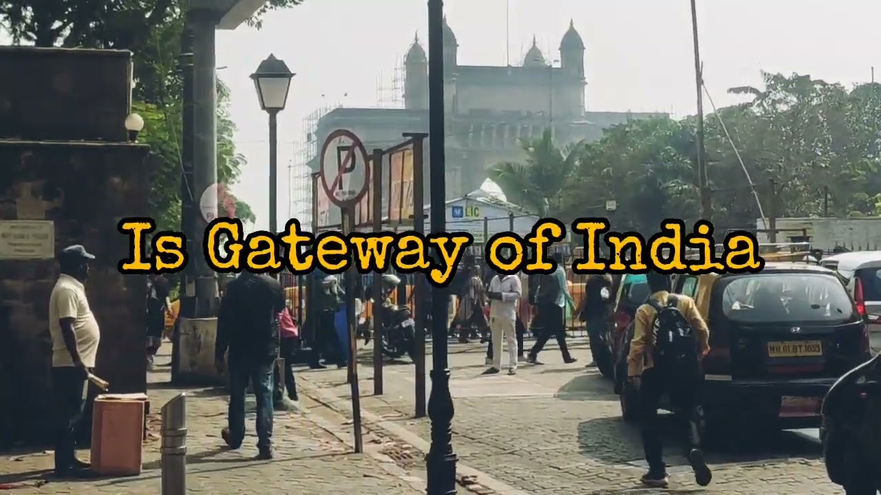 Taj Hotel and Gateway of India walking from Regal Cinema#travelvlog #travelguide #foryou