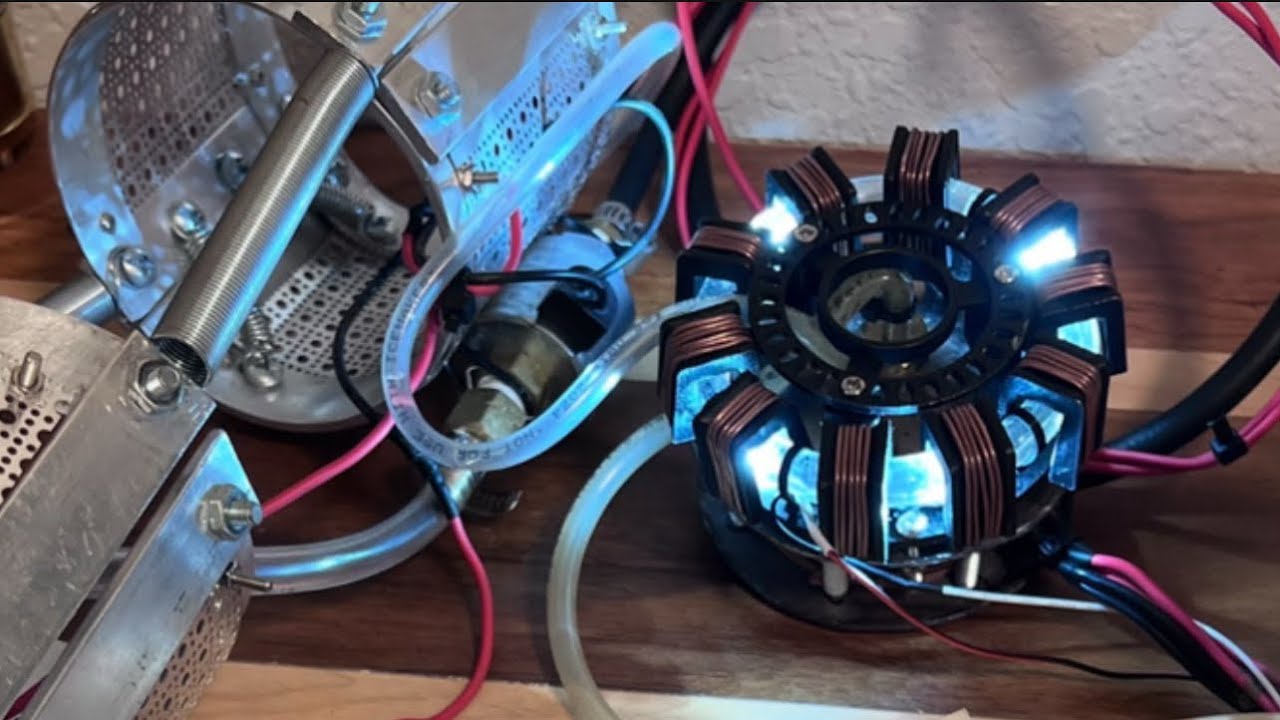 Functional Ironman Reactor that Converts WATER into FUEL