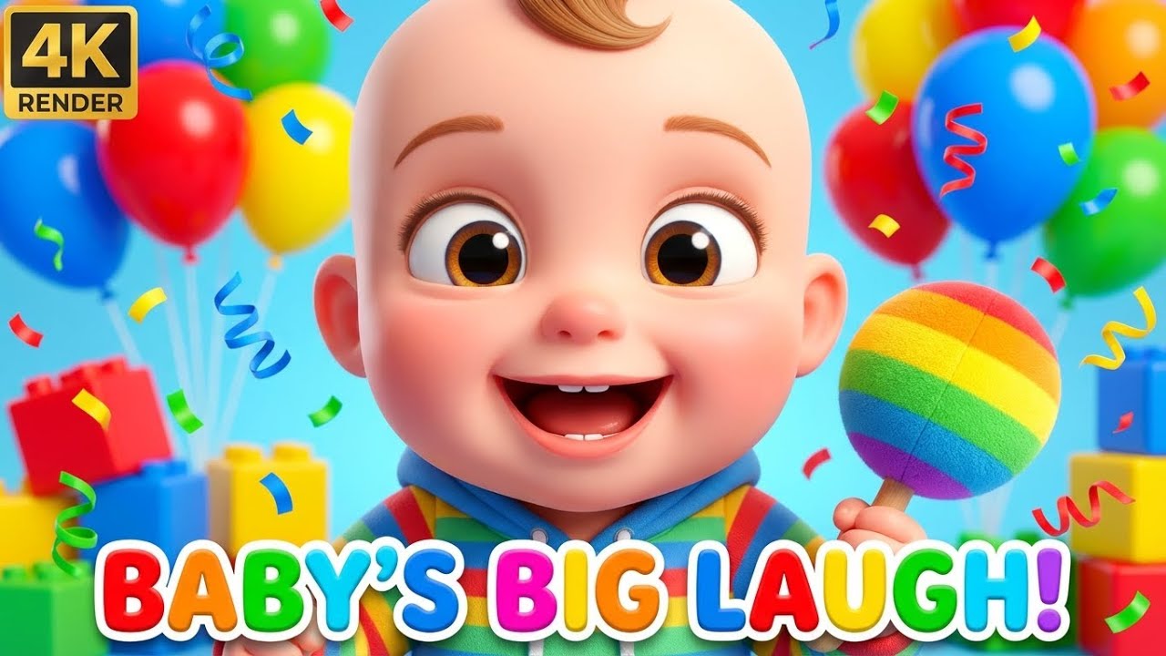 Cute Baby’s Magical Day 🌟 3D Animated Nursery Rhymes & Kids Songs