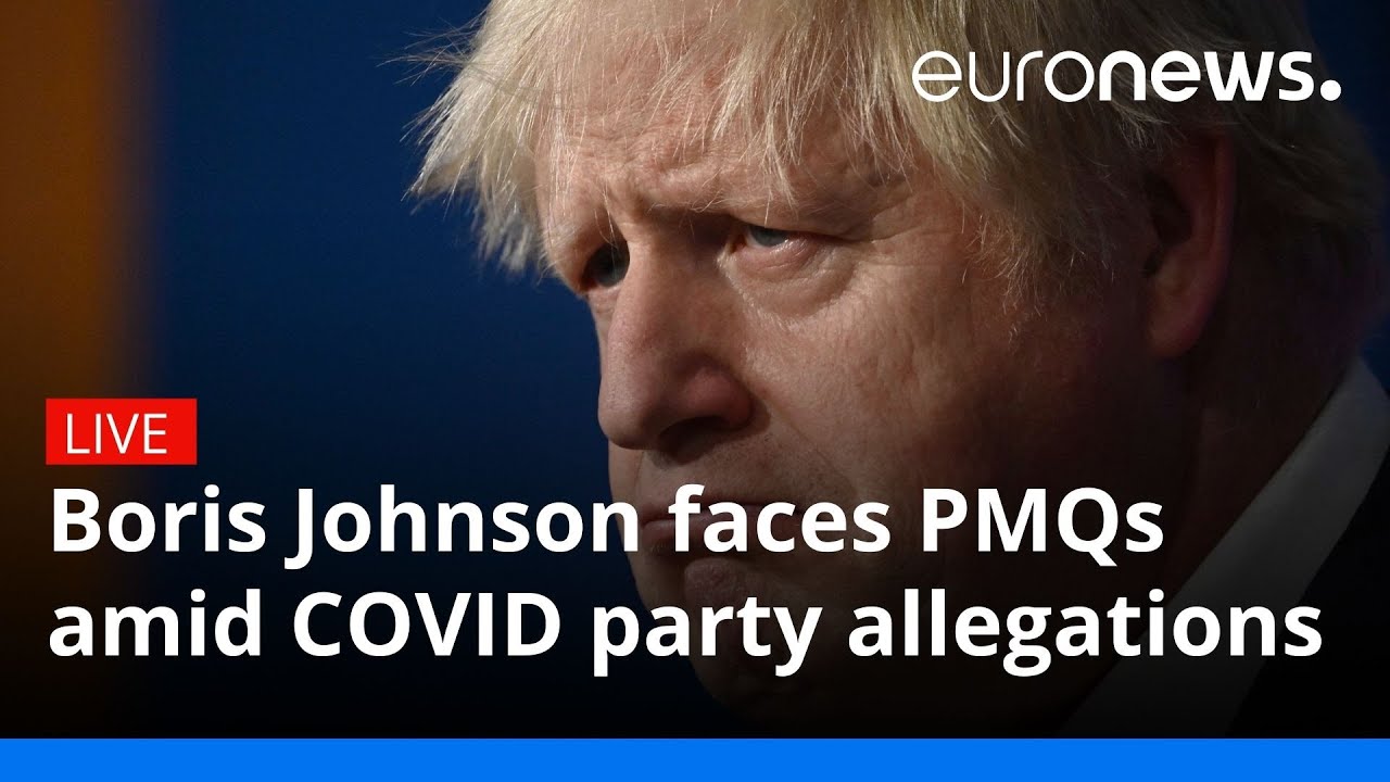 Boris Johnson faces PMQs amid COVID Christmas party allegations