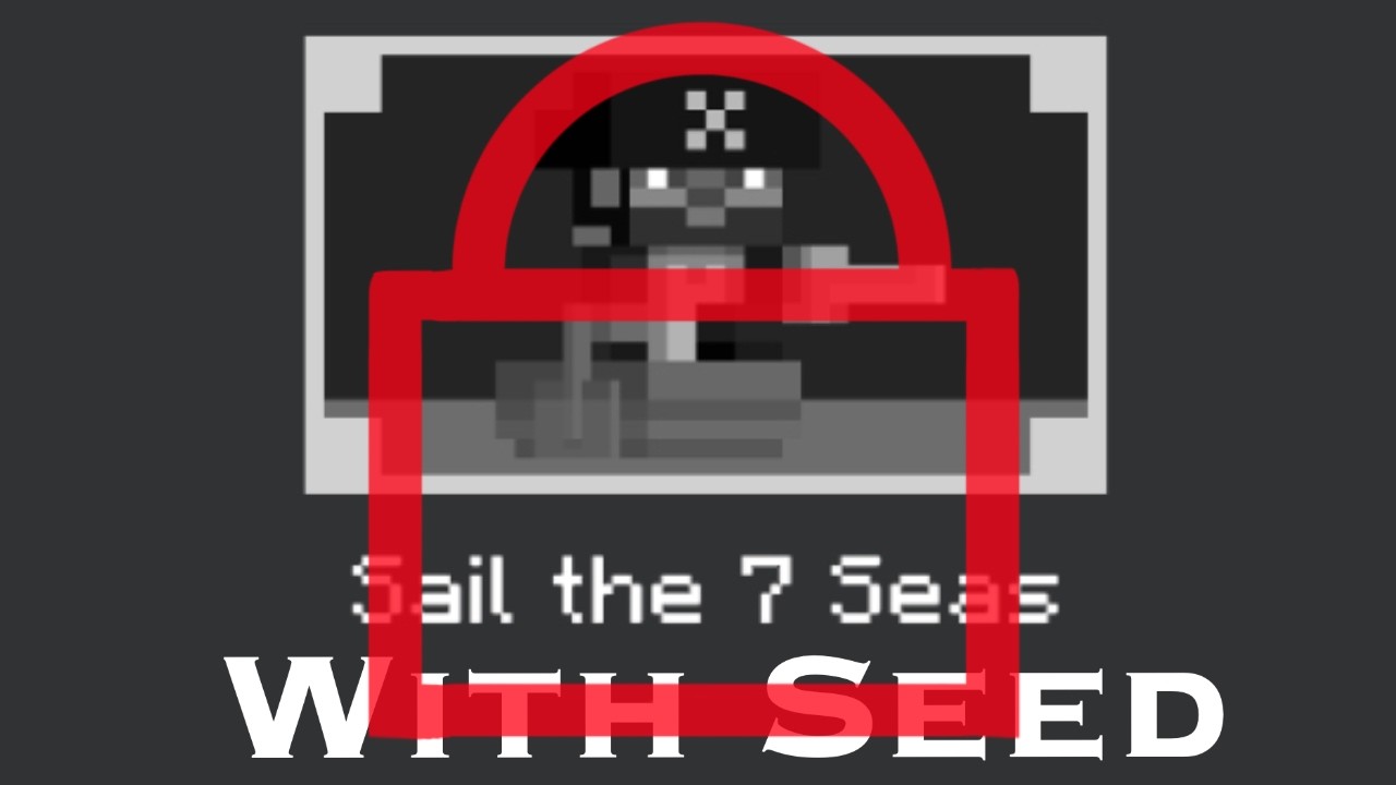 The broken achievement: Sail the seven seas