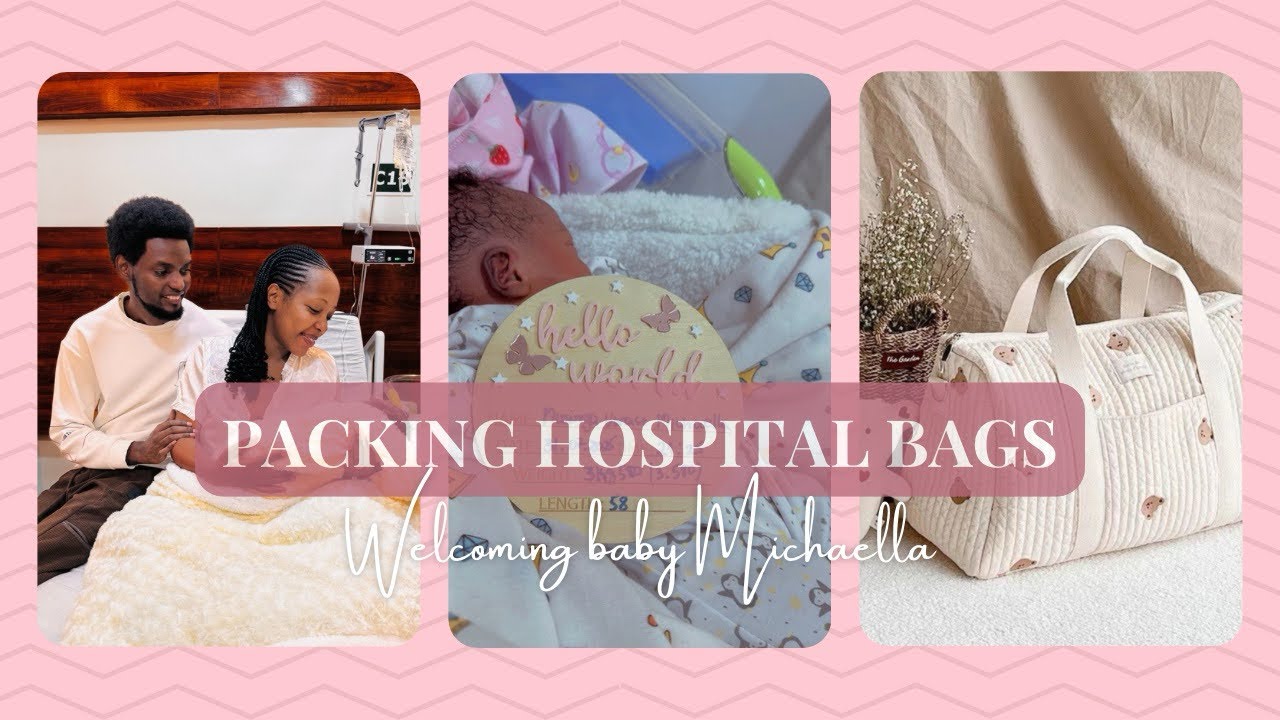 Packing My Hospital Bag, Baby Michaella&rsquo;s Arrival & A Heart-Melting Gift😍👼