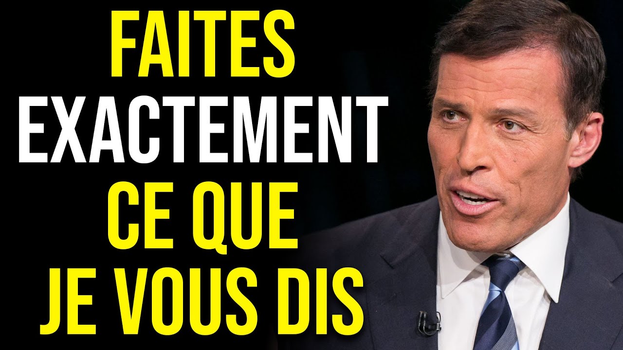 Surmonter les Difficult&eacute;s de la Vie : La M&eacute;thode Efficace - Tony Robbins Motivation en Francais