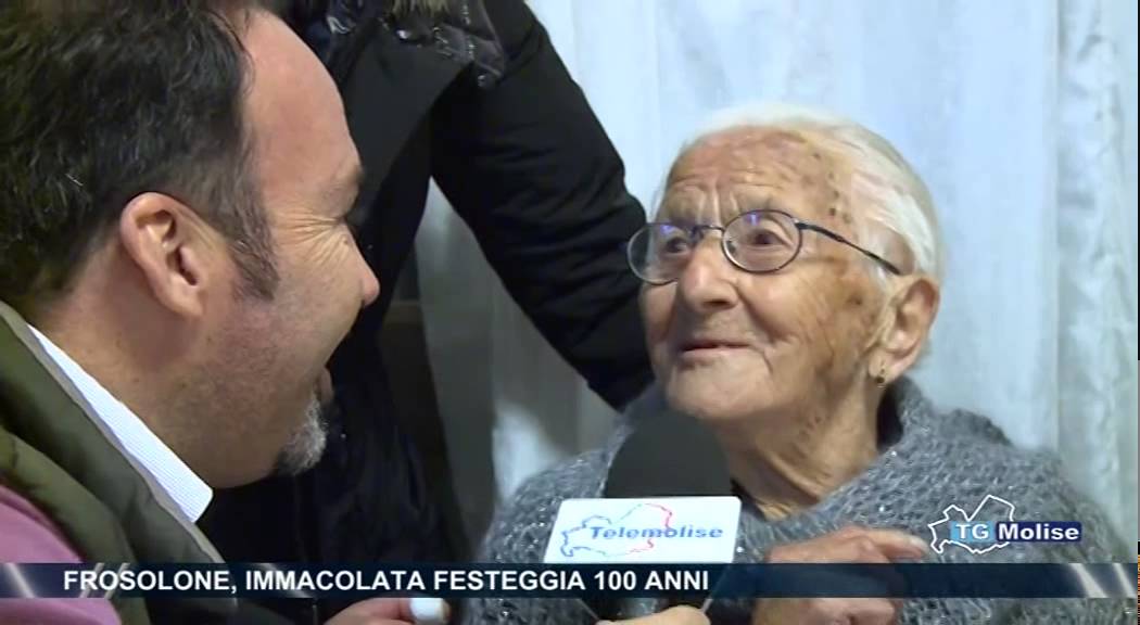 Frosolone, immacolata festeggia 100 anni